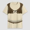 Men's Shrek Cosplay T-Shirt & Hat - Green Beige - 4 of 4