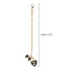 Unique Bargains Heart Bow Water Cup Pendant 1 Pc - 2 of 4