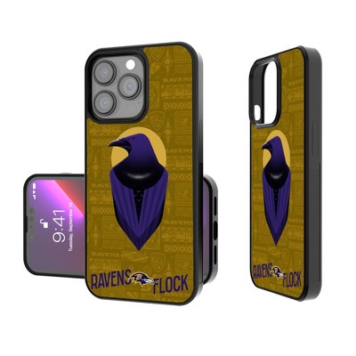 Keyscaper Baltimore Ravens 2024 Edition Bump Cell Phone Case for iPhone 14 Pro Max