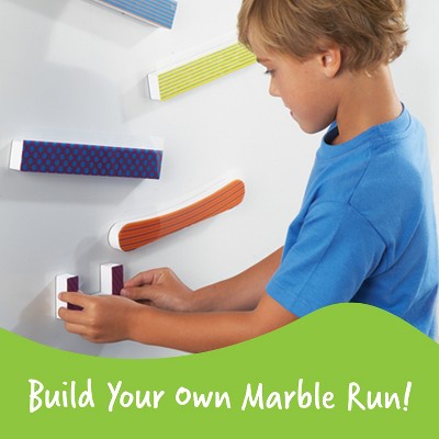 Colorful Magnetic Foam Marble Run STEM Toy Set