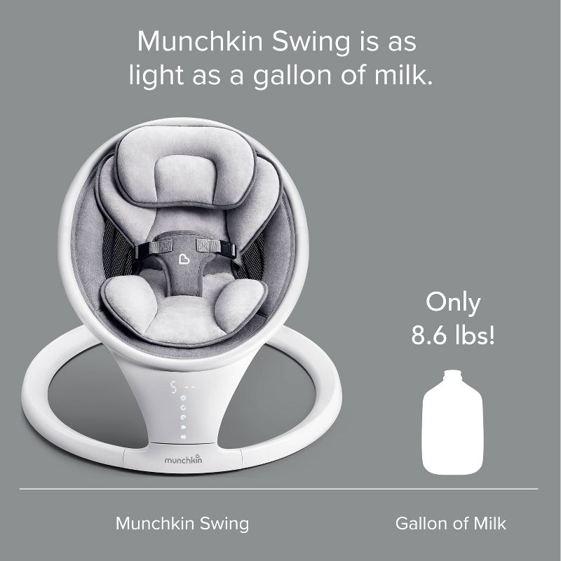 Munchkin Bluetooth Enabled Baby Swing, 6 of 20