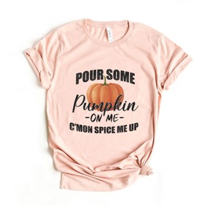 Simply Sage Market Pour Some Pumpkin Short Sleeve Tee - 1 of 4