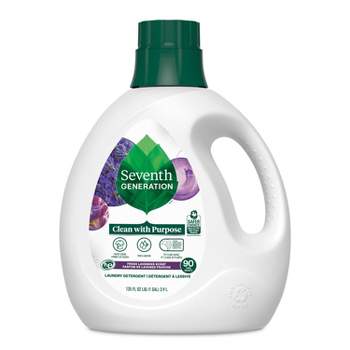 Seventh Generation Liquid Laundry Detergent Soap - Fresh Lavender Scent