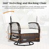 YOOCOZZ 3-Piece Patio Rattan Chair & Table Set with Swiveling Rockers - 4 of 4