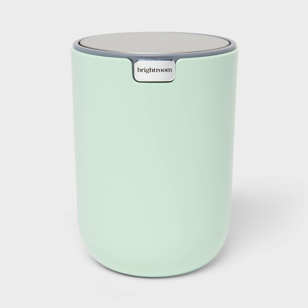 Photos - Waste Bin Small Desktop Wastebasket Daydream Green - Brightroom™