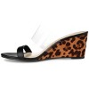 Journee Collection Womens Angelina Slip On Wedge Sandals - 2 of 4