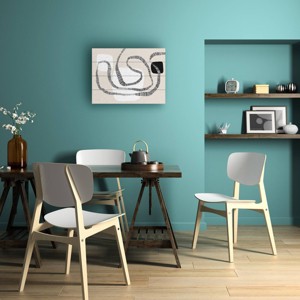 Trademark Fine Art Uplusmestudio Bohemian Liaison Wood Slat Art - 1 of 4