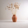 8.5" Curvy Natural Handthrown Terracotta Decorative Home Vase - 2 of 4