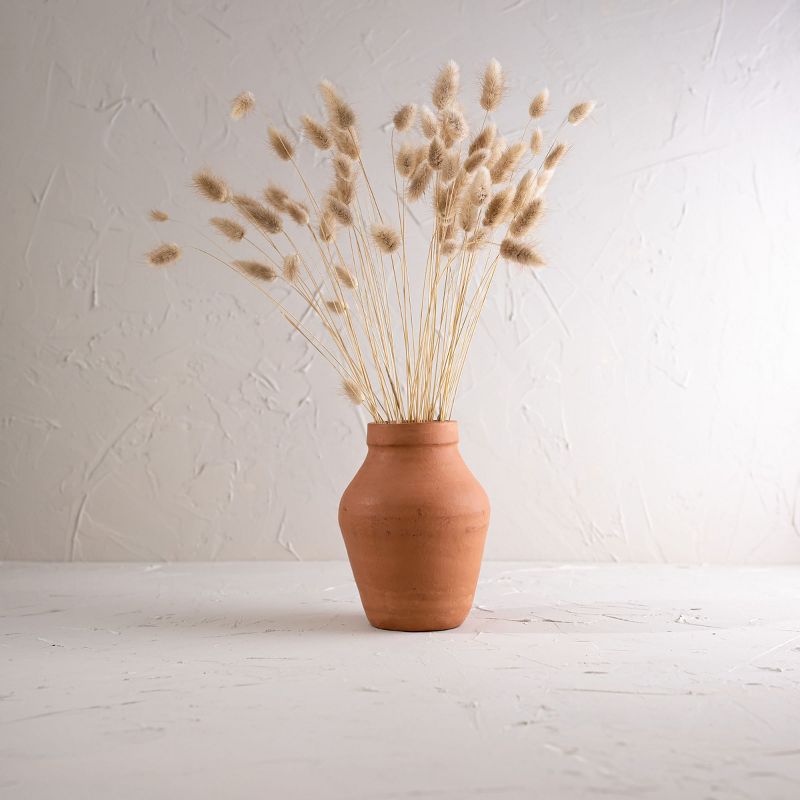 Curvy Terracotta Vase - Foreside Home & Garden, 2 of 6