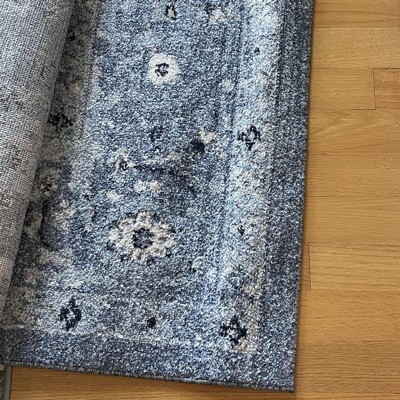 Emma And Oliver Non-slip 1/4 Inch Thick Gray Multi-surface Reversible 4' X 6'  Area Rug Pad : Target