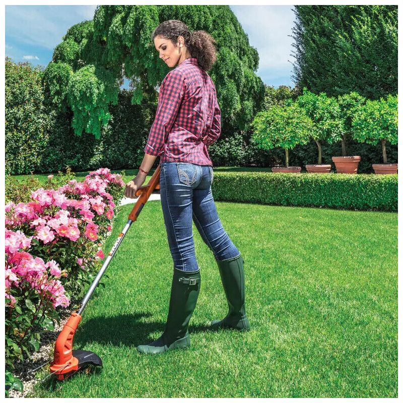 Worx WG154 20V PowerShare 10" Cordless String Trimmer & Edger (Battery & Charger Included), 4 of 10