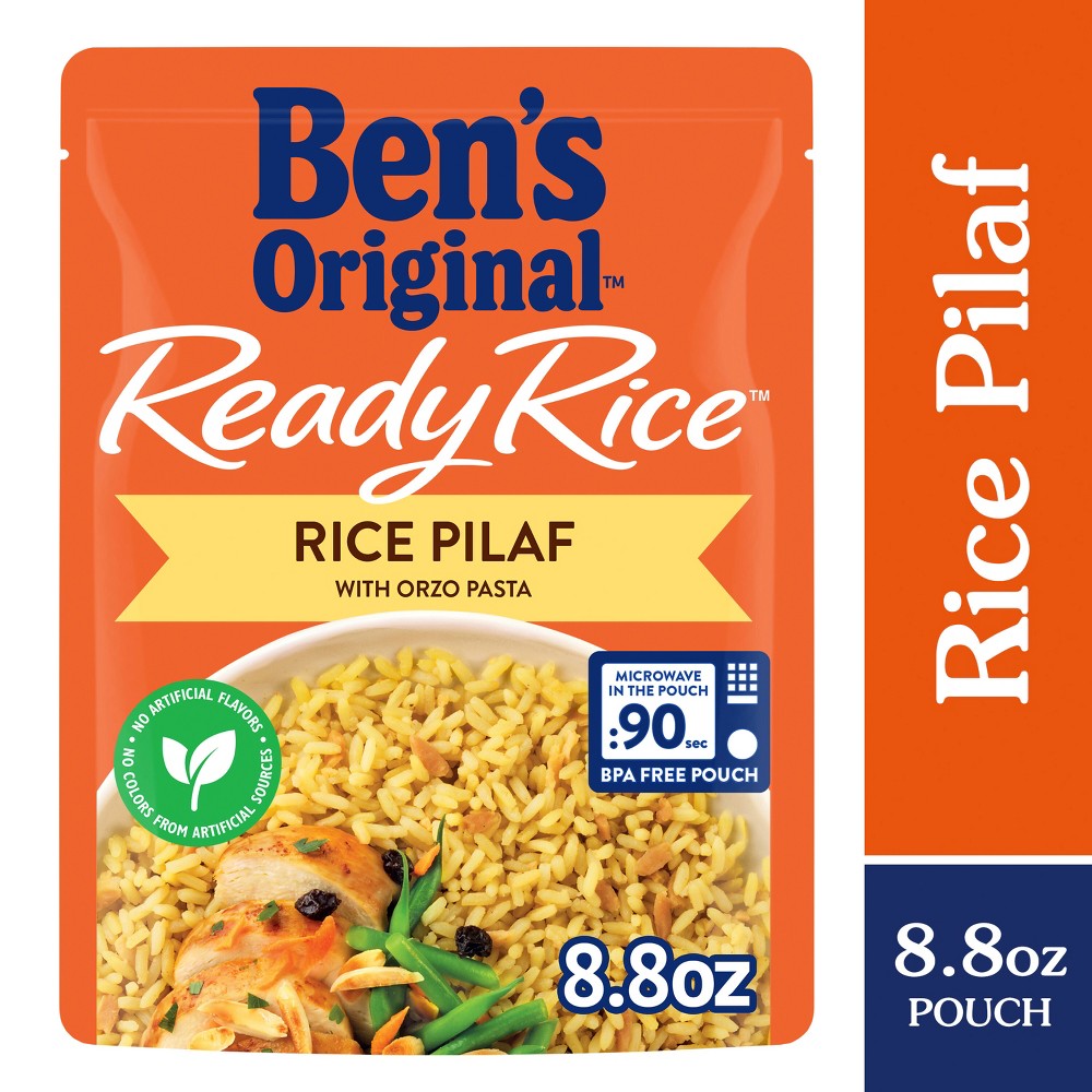 UPC 054800085453 product image for Ben's Original Ready Rice Rice Pilaf Microwavable Pouch - 8.8oz | upcitemdb.com