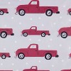 Kate Aurora Tis' The Season Holiday Christmas Trucks Fabric Shower Curtain With 12 Matching Hooks - 4 of 4
