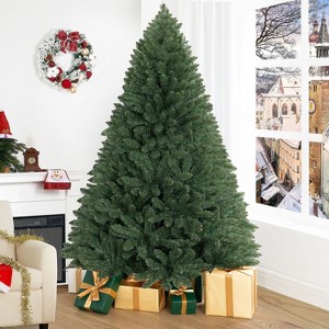 Home Imports Emporium 6.5ft Christmas Tree with Lights, 1197 Branch Tips, 450 Warm Lights and Metal Stand, Aritificial Christmas Tree - 1 of 4