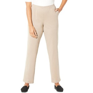 Catherines Women's Plus Size Suprema Pant - 1 of 4