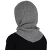 Anna-Kaci Solid Hooded Scarf Hat Winter Balaclava Knit Skull Cap Beanie Hat Neck Gaiters for Women - 4 of 4