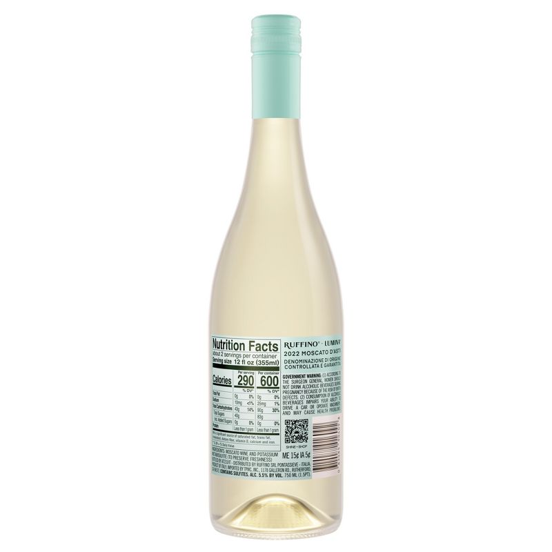 Ruffino DOCG Moscato D&#39;Asti Italian White Wine - 750ml Bottle, 3 of 16