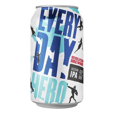 16oz REVOLUTION PURSUIT OF FREEDOM  ALUMINUM CHEAP BEER CAN CAN  EMPTY BLUE 