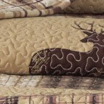 deer & leaf patchwork