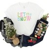 The Juniper Shop Let It Snow Colorful Toddler Short Sleeve Tee - 2 of 2