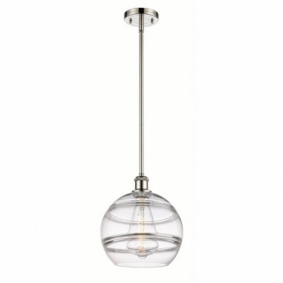 Rochester - 1 Light Stem Hung Mini Pendant In Industrial Style-11.63 Inches Tall and 10 Inches Wide