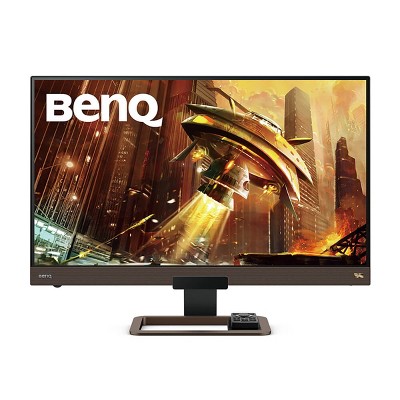 BenQ EX2780Q 27 Inch Quad HD 2560 x 1440 2K Resolution 5ms GTG 144Hz 2 x HDMI, DisplayPort USB Type-C AMD FreeSync Flicker-Free Low Blue Light Built-in Speakers LED Backlit IPS Gaming Monitor