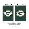 Evergreen Green Bay Packers House Applique Flag- 28 x 44 Inches Indoor Outdoor Sports Decor - 4 of 4