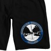 Community Greendale College Logo Men's Black Sleep Pajama Shorts - 2 of 2