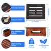 Itopfox Non-Slip Wooden Step Stool for Adults & Seniors, Heavy Duty with 450 LBS Capacity Ideal for High Beds Bathroom Bedroom Kitchen & Kids Support - 3 of 4