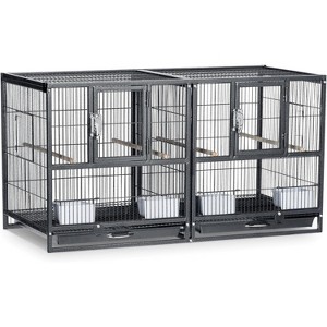 Prevue Pet Products F075 Hampton Deluxe Divided Breeder Cage 37.5 x 18 x 20.5"H - 1 of 4