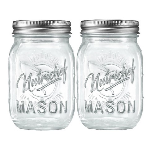 Mason Jars Canning Jars, Jelly Jars With Regular Lids,Magnetic Spice Jars,  4 OZ x 10, 6 OZ x 10, 8 OZ x 10