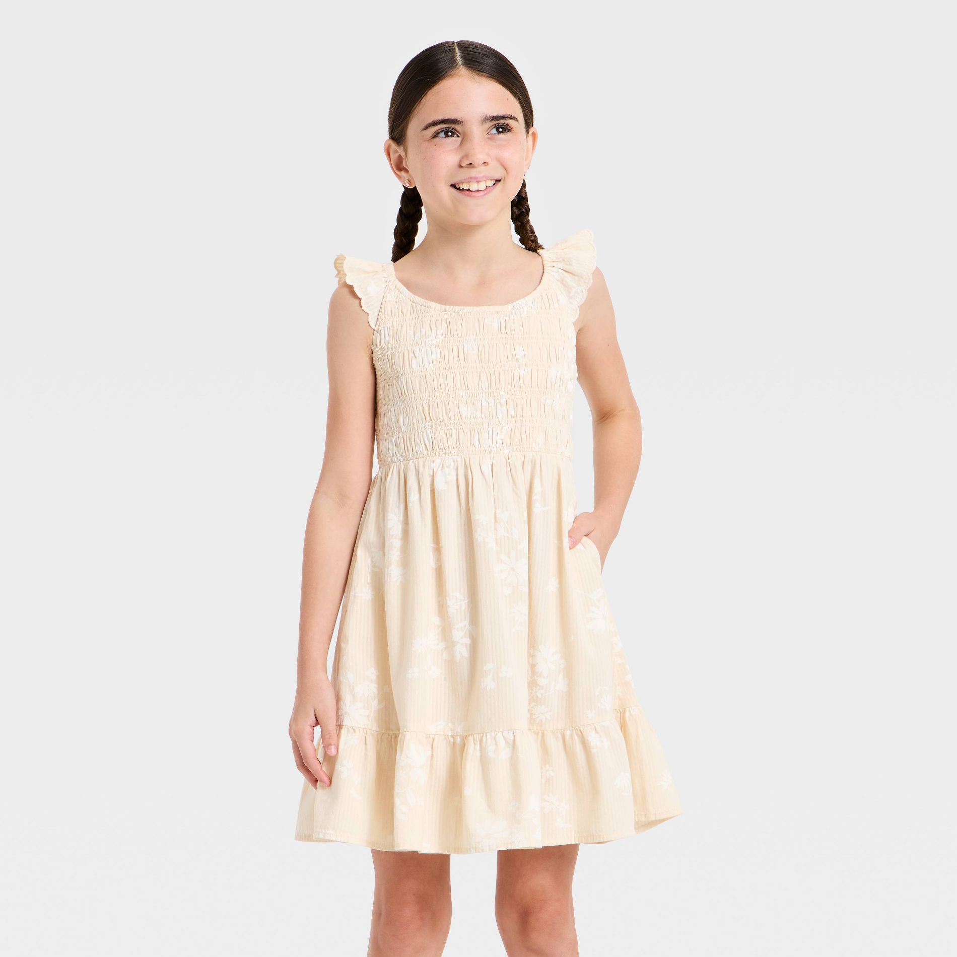 Girls' Woven A-Line Dress - Cat & Jack™