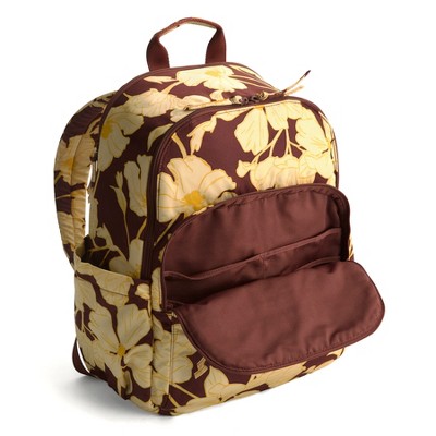 Vera Bradley Women's Nylon Bancroft Backpack Bronze Green — фото 4