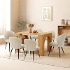 2PCS Dining Chairs, Modern Upholstered Kitchen Chairs，Bar Chairs with Synthetic Leather, Mid-Century Modern, Easy Assembly, for Living Room Lounge - 3 of 4