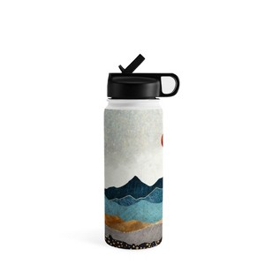 SpaceFrogDesigns Amber Dusk Water Bottle - Society6 - 1 of 4