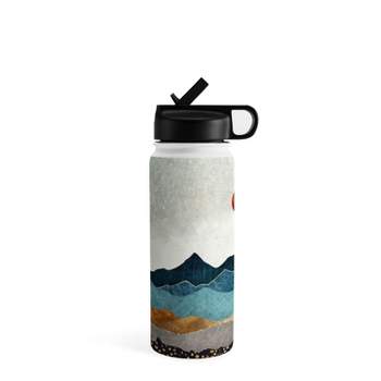 SpaceFrogDesigns Amber Dusk Water Bottle - Society6