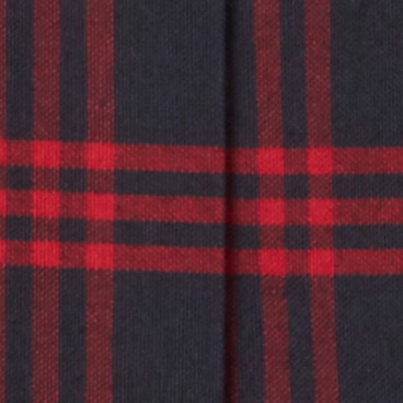 navy red plaid