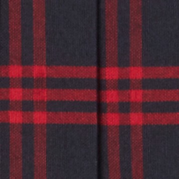 navy red plaid