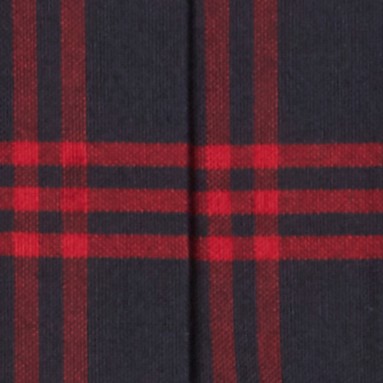navy red plaid