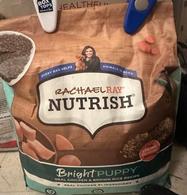 Rachael Ray Nutrish Bright Puppy Real Chicken Brown Rice Recipe Dry Dog Food Target