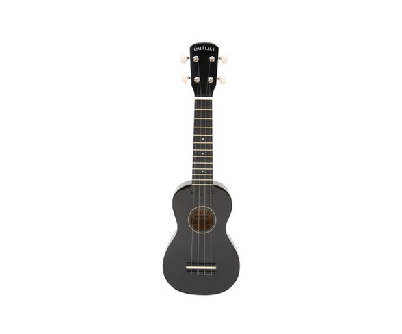 Omalha Soprano Ukulele - Black