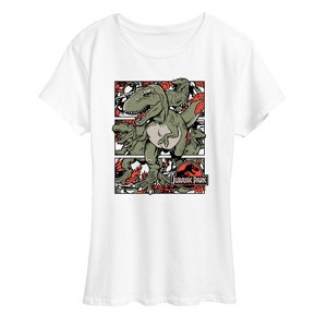 Women's - Jurassic Park - Dino Boxes Short Sleeve Graphic T-Shirt - 1 of 4