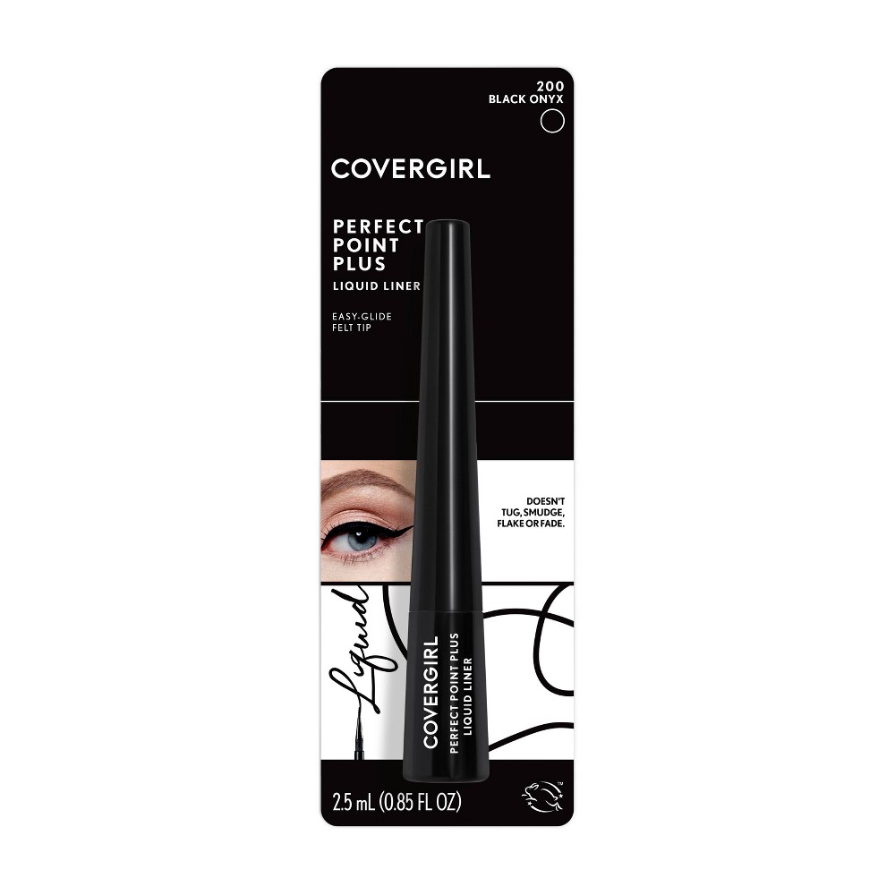 COVERGIRL Perfect Point Plus Liquid Liner - 200 Black Onyx - 0.85 fl oz