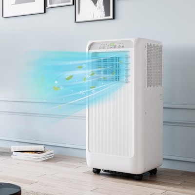 10000 BTU ABS FD-10000BTU Portable Air Conditioner with Cooling , Energy Efficient, 115V 60Hz, CEER 6.9, Low Input Current