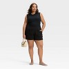 Women's High-Rise Modern Gauze Shorts - A New Day™ - 3 of 3