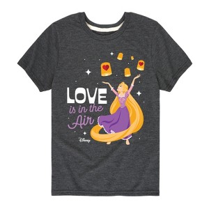 Girls' - Disney Princess - Love is in the Air Short Sleeve Graphic T-Shirt - 1 of 4