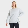 Women's Active Comfort Oversized Crewneck Sweatshirt - All In Motion™ - 4 of 4