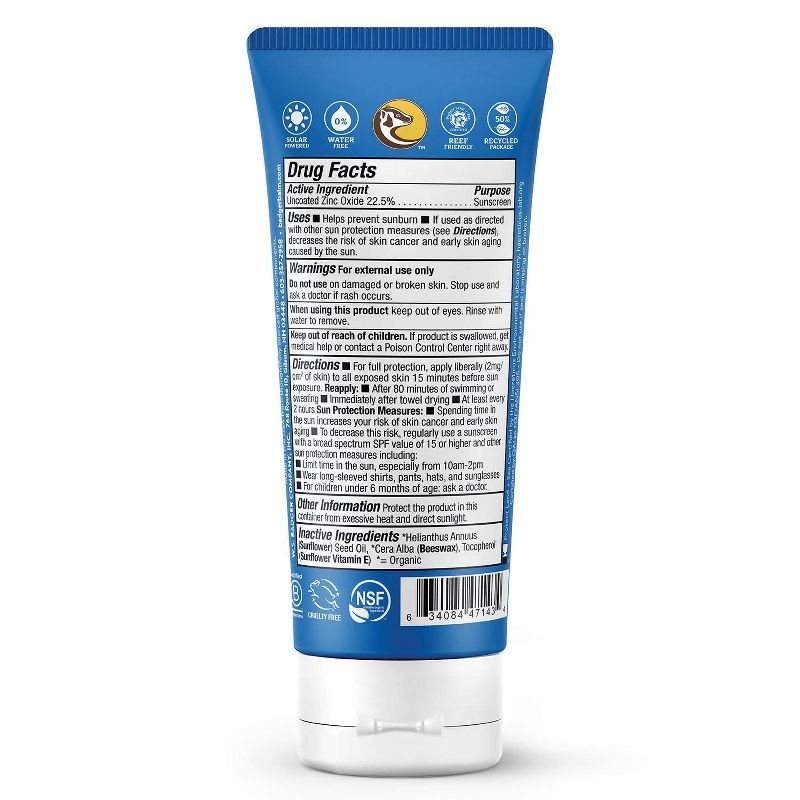 Badger Sport Mineral Sunscreen Cream - SPF 40 - 2.9 fl oz, 3 of 7