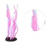 Unique Bargains Aquarium Fish Tank Mushroom Coral Lotus Leaf Decor Plants 1 Set Multicolored - 3 of 4