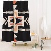 Urban Wild Studio South Shore Shower Curtain Black - Deny Designs: Polyester, Microfiber, Ring Top - 2 of 3